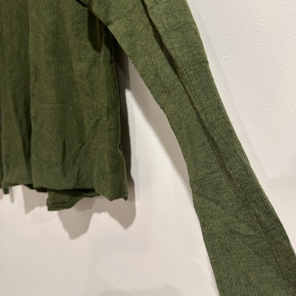 MAX STUDIO Green Wool Sweater - Picture 3 of 4